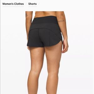 Lululemon black shorts